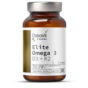 Elite Omega 3 D3 + K2 30 Capsule