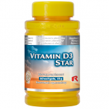 Vitamina D3 Star - mentine sanatatea oaselor si danturii